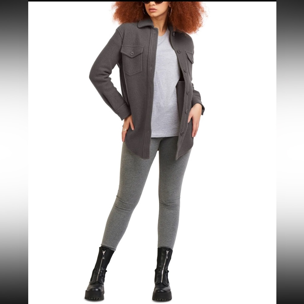 Black Tape Jacket X, for women in heather‎ black/charcoal color, like blue dark